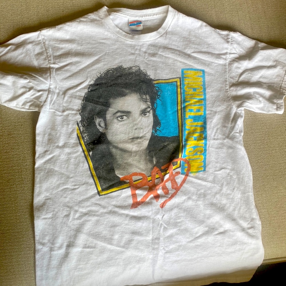 Junk food Michael Jackson graphic tee